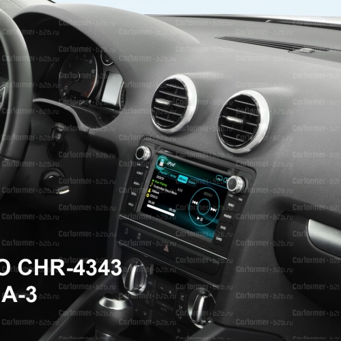 Штатная магнитола для Audi A3 с навигацией фото 4